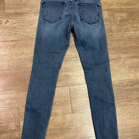 Pilcro and The Letterpress  script jeans raw hem size 27 - Picture 6 of 7